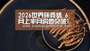 2026世界杯竞猜_6月上半月购地突破183亿 将成房企拿地又一高点(图4) 世界杯下注